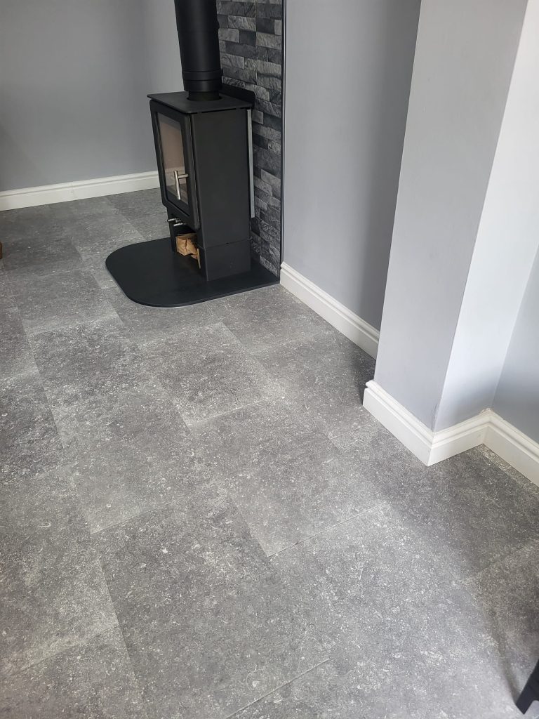 Laminate installed by our proffessional flooring fitter. 