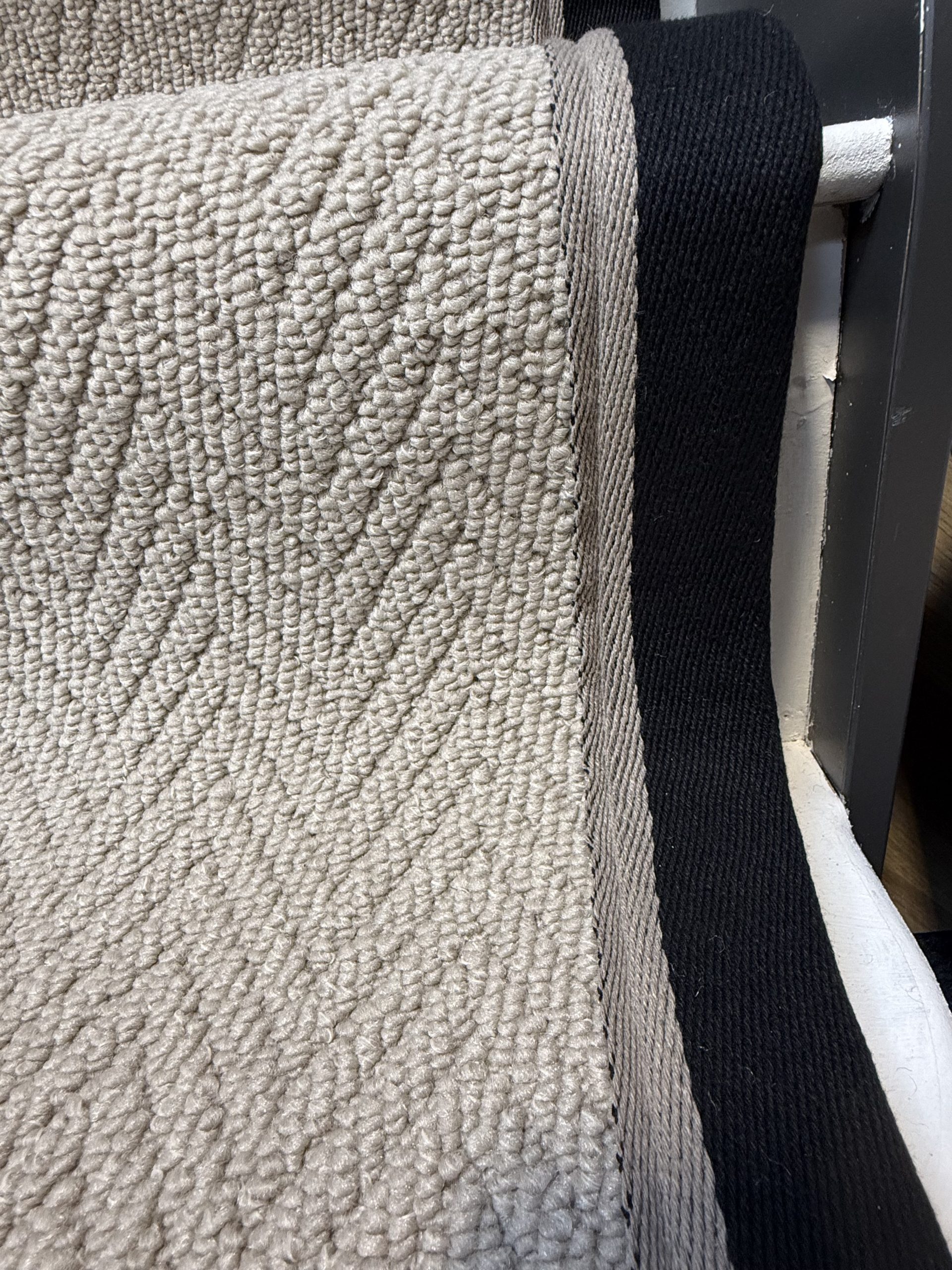 Champagne Carpet with Black Beige Tape - Image 4